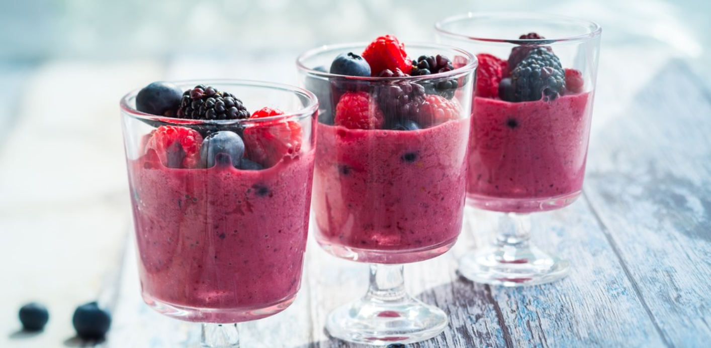 Dessert facile fruits rouges