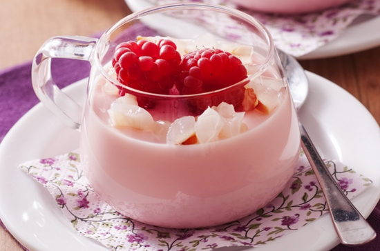 Recette Panna Cotta fruits rouges