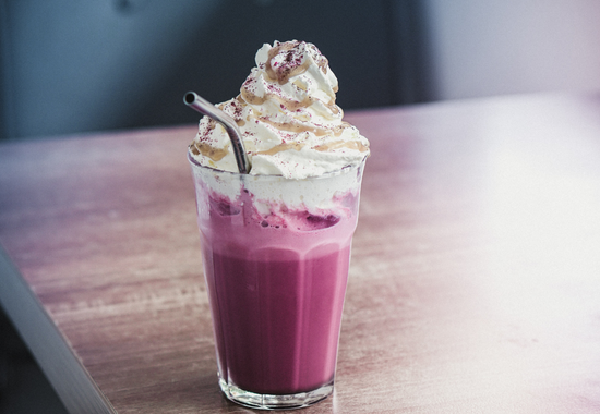 Recette facile milkshake fruits rouges 