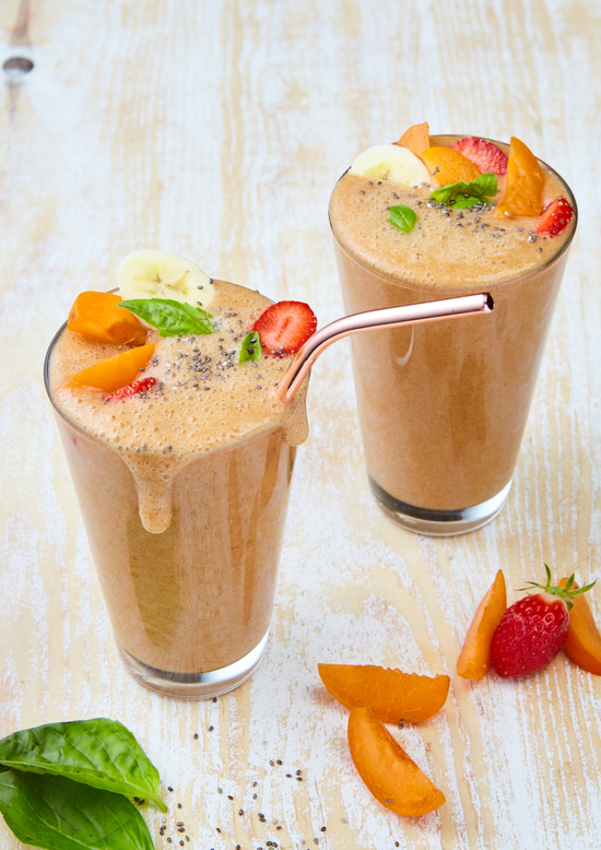 Smoothie orange 100% pur fruits lyophilisés à réhydrater - Recette saine et naturelle