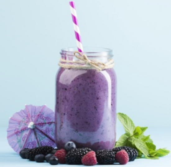 Recette smoothie, 100% pur fruits lyophilisés à réhydrater - Recette saine et naturelle