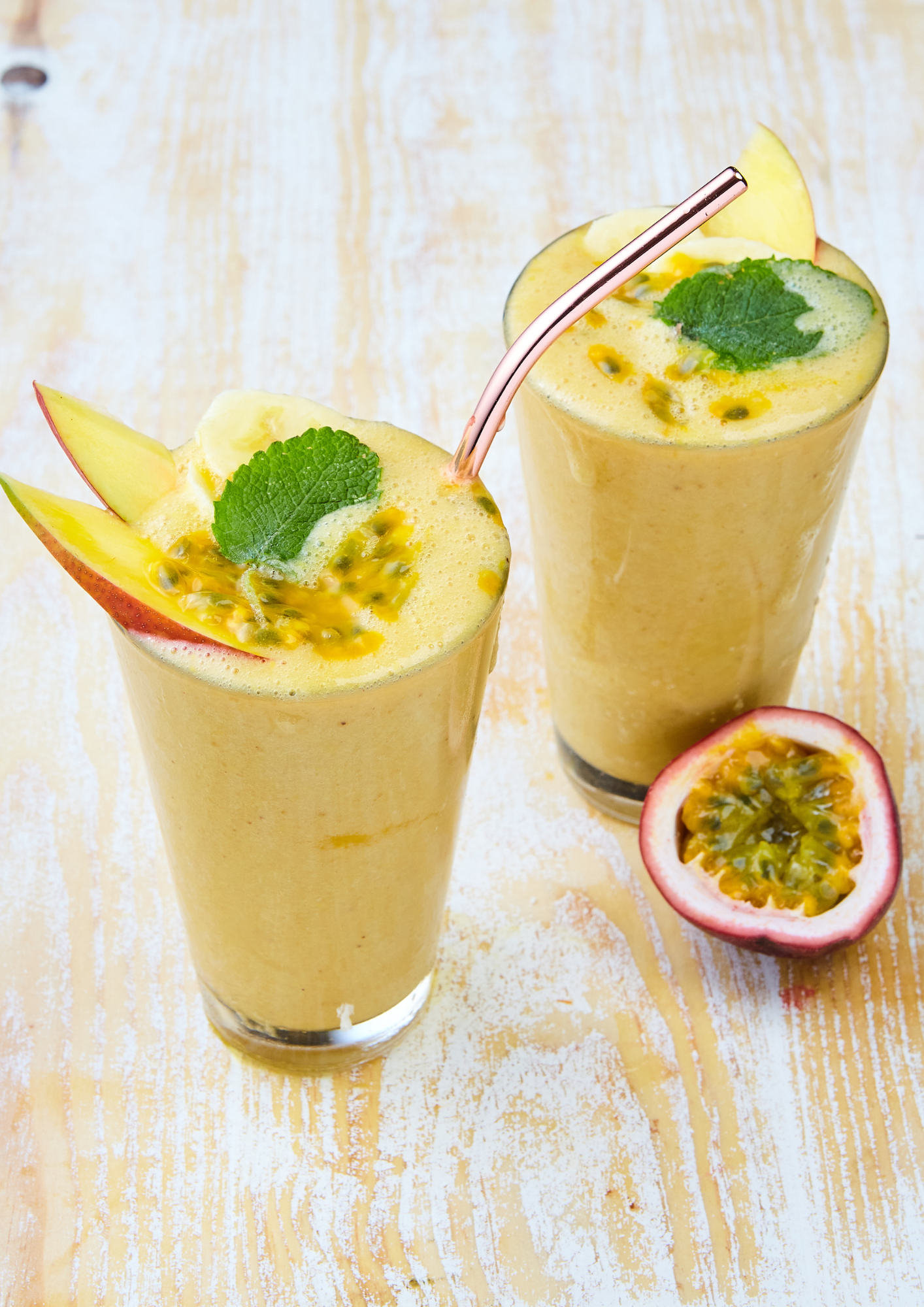 YELLOW - banane, mangue, fruit de la passion