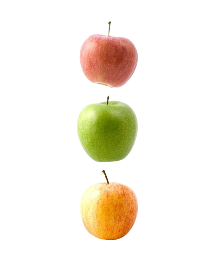 Pommes pour smoothie sain et healthy à réhydrater