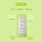 préparation smoothie green- fruits lyophilisés